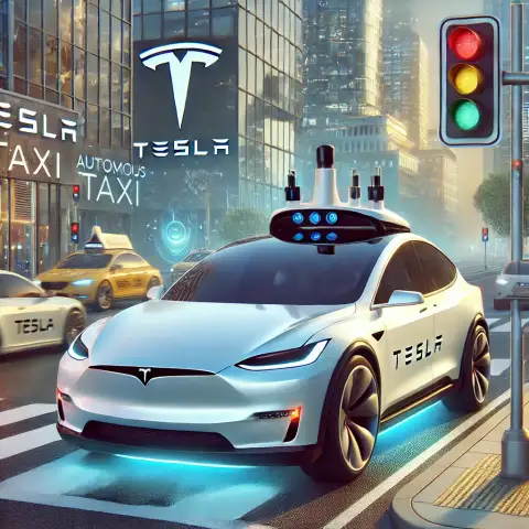 테슬라, 운전대 없는 '사이버캡'과 로보 밴 공개!